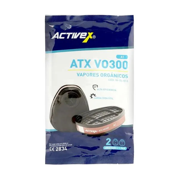 Filtro Activex ATX VO300 Vapores Organicos A1 (Par)