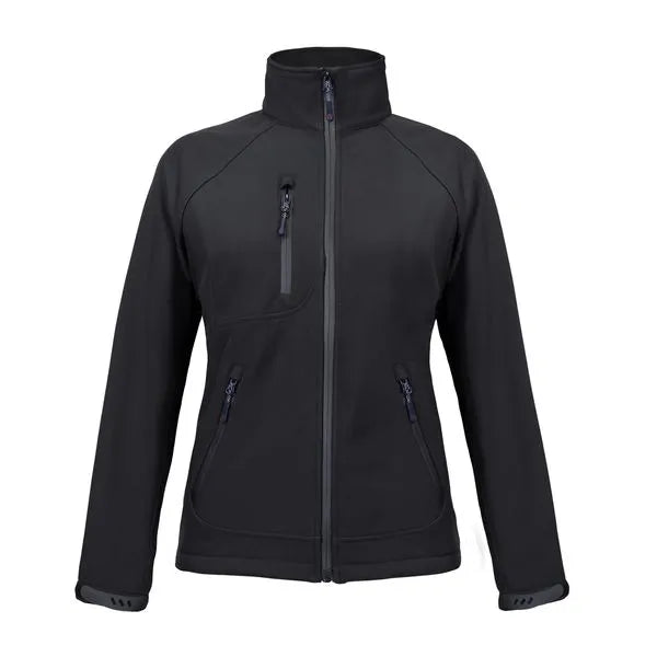 Chaqueta Softshell Negra Mujer Z-1600