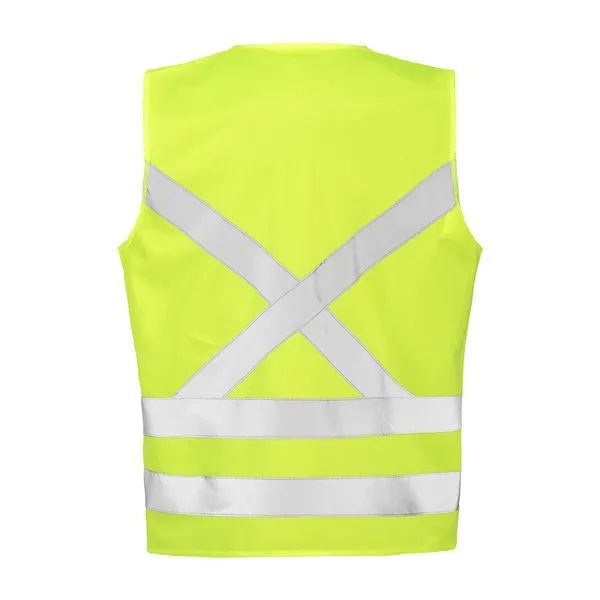Chaleco Reflectante Verde Fluor Con Cierre