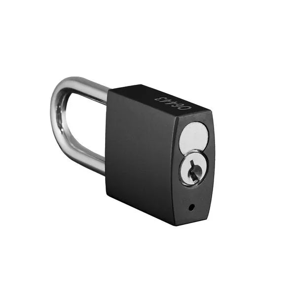 Candado Activex A05 Cuerpo Aluminio Plateado Negro