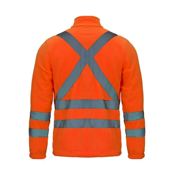 Chaqueta Micropolar Naranjo Fluor HiVi 360°