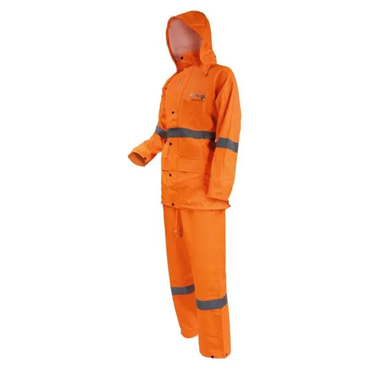 Traje PU Acid Block Cert. EN ISO 13034 Naranjo