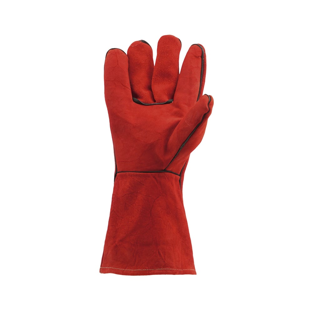 Guante Soldador Rojo