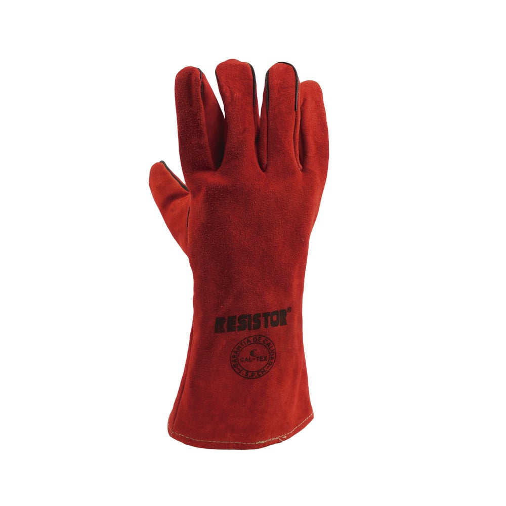 Guante Soldador Rojo