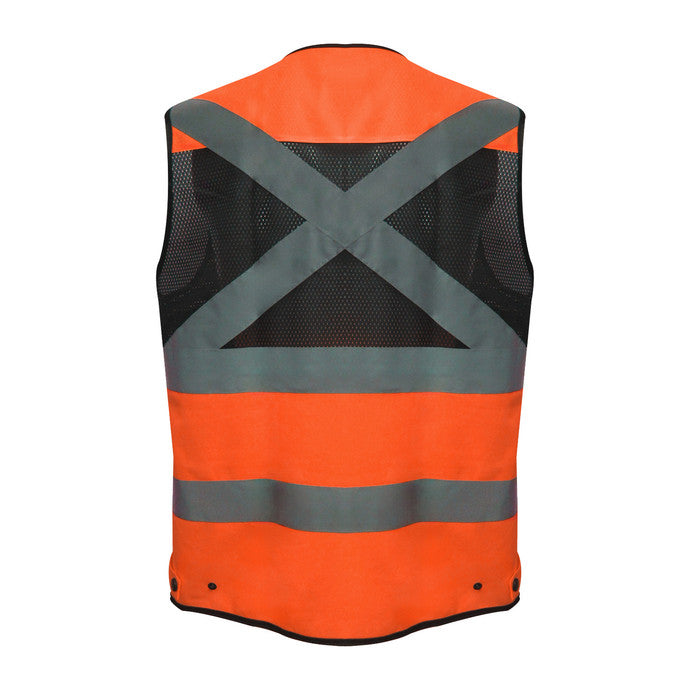 CHALECO GEÓLOGO TOP NARANJO