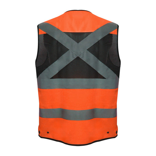 CHALECO GEÓLOGO TOP NARANJO