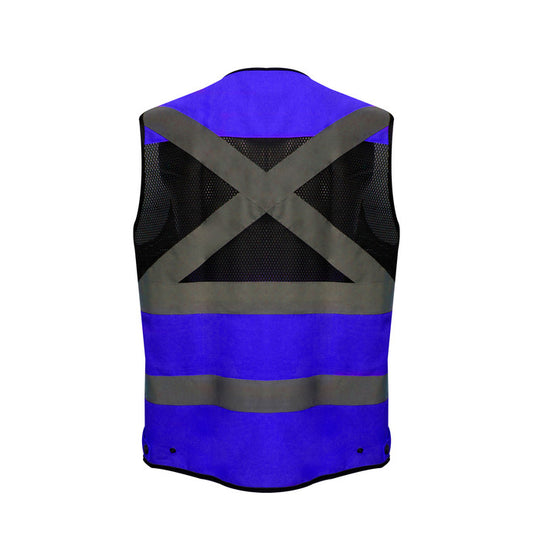 CHALECO GEÓLOGO TOP AZUL