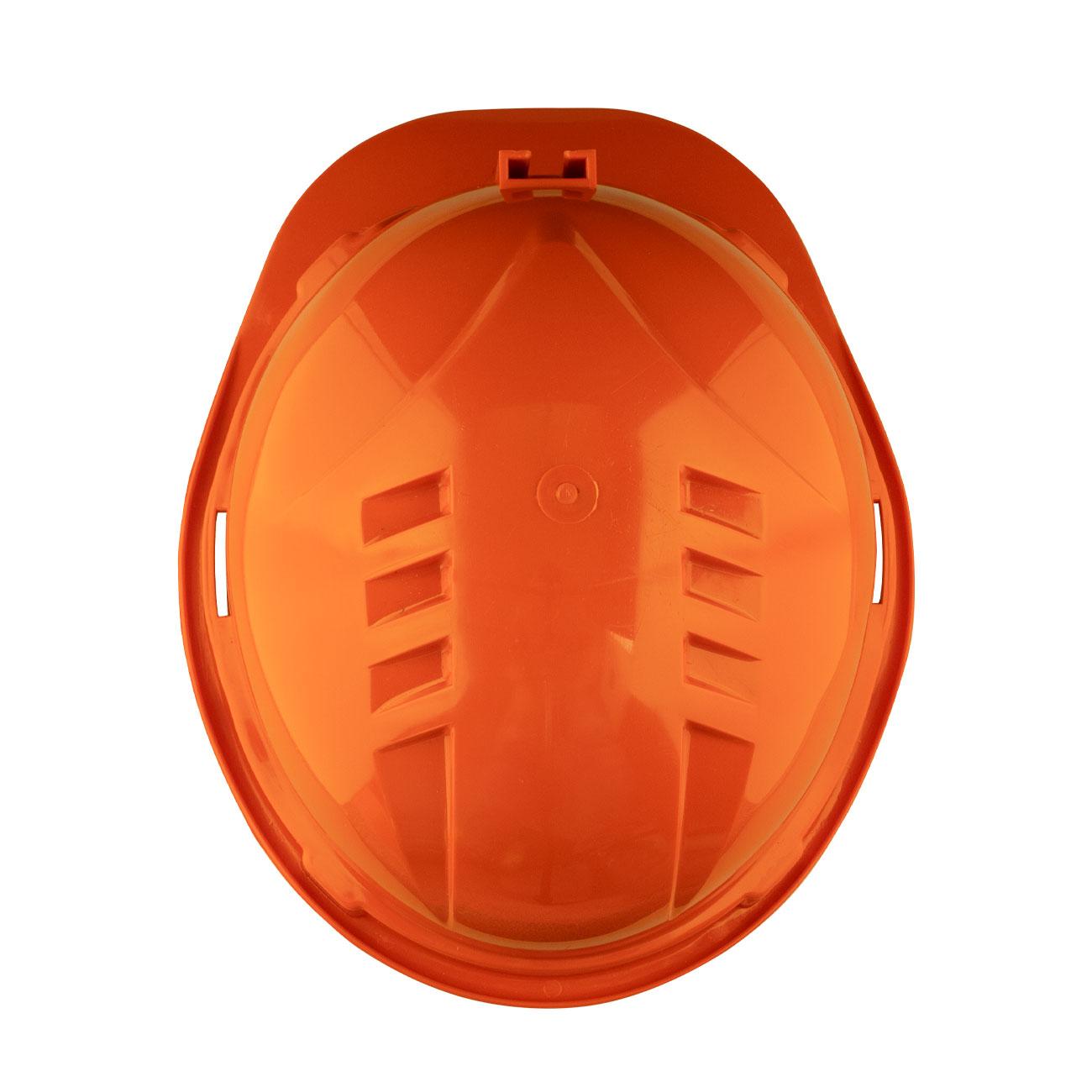 Casco I HDPE Naranjo Arnés 6 Puntas Ratchet Porta Lámpara