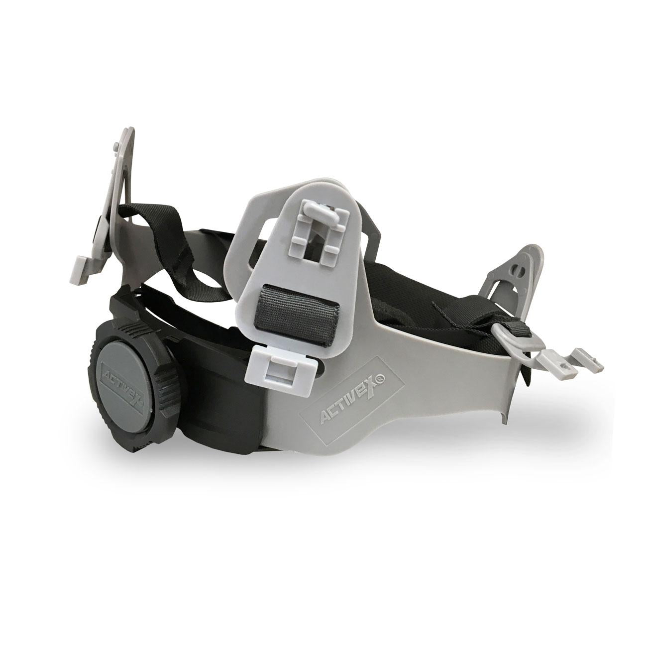 Casco I HDPE Naranjo Arnés 6 Puntas Ratchet Porta Lámpara
