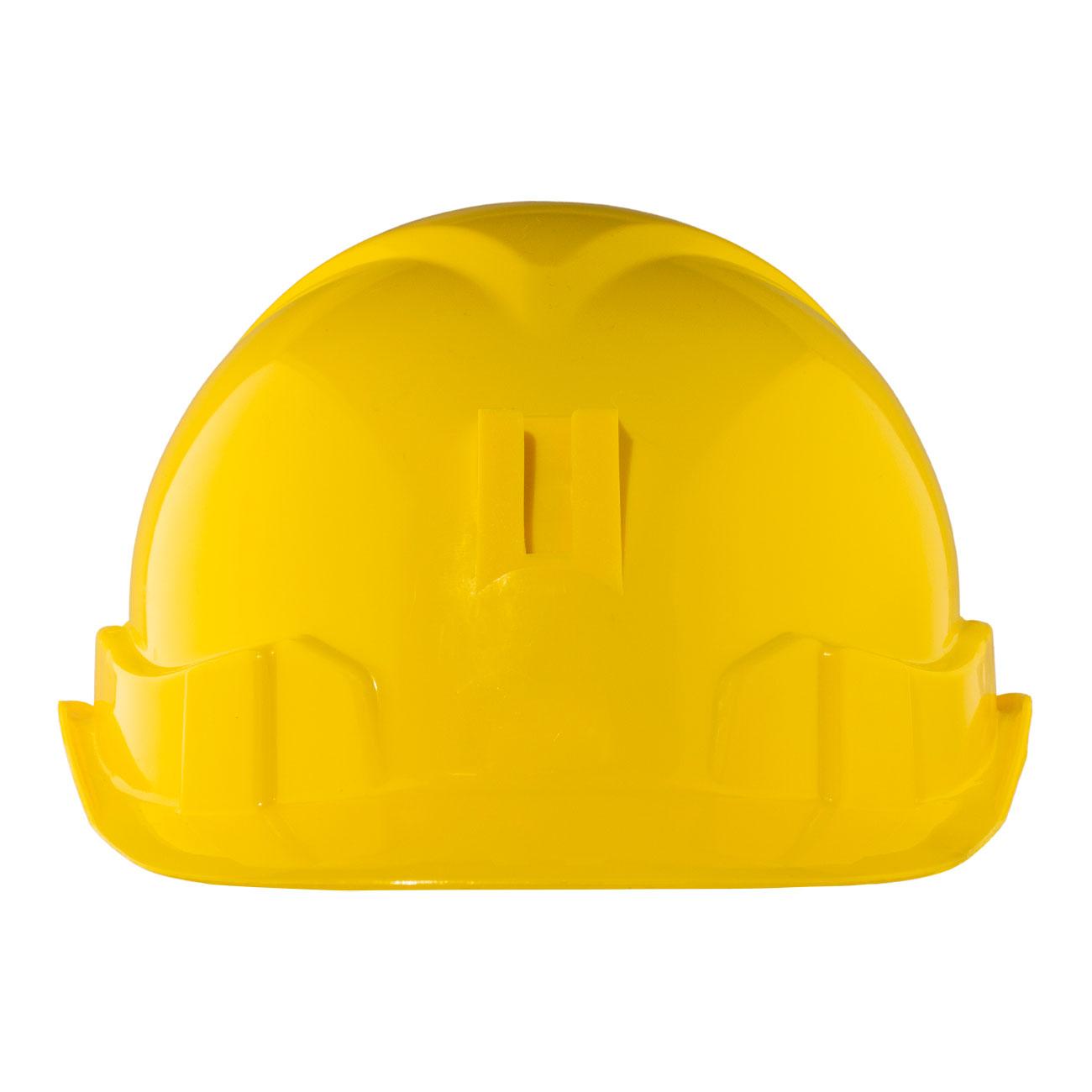 Casco I HDPE Amarillo Arnés 6 Puntas Ratchet Porta Lámpara
