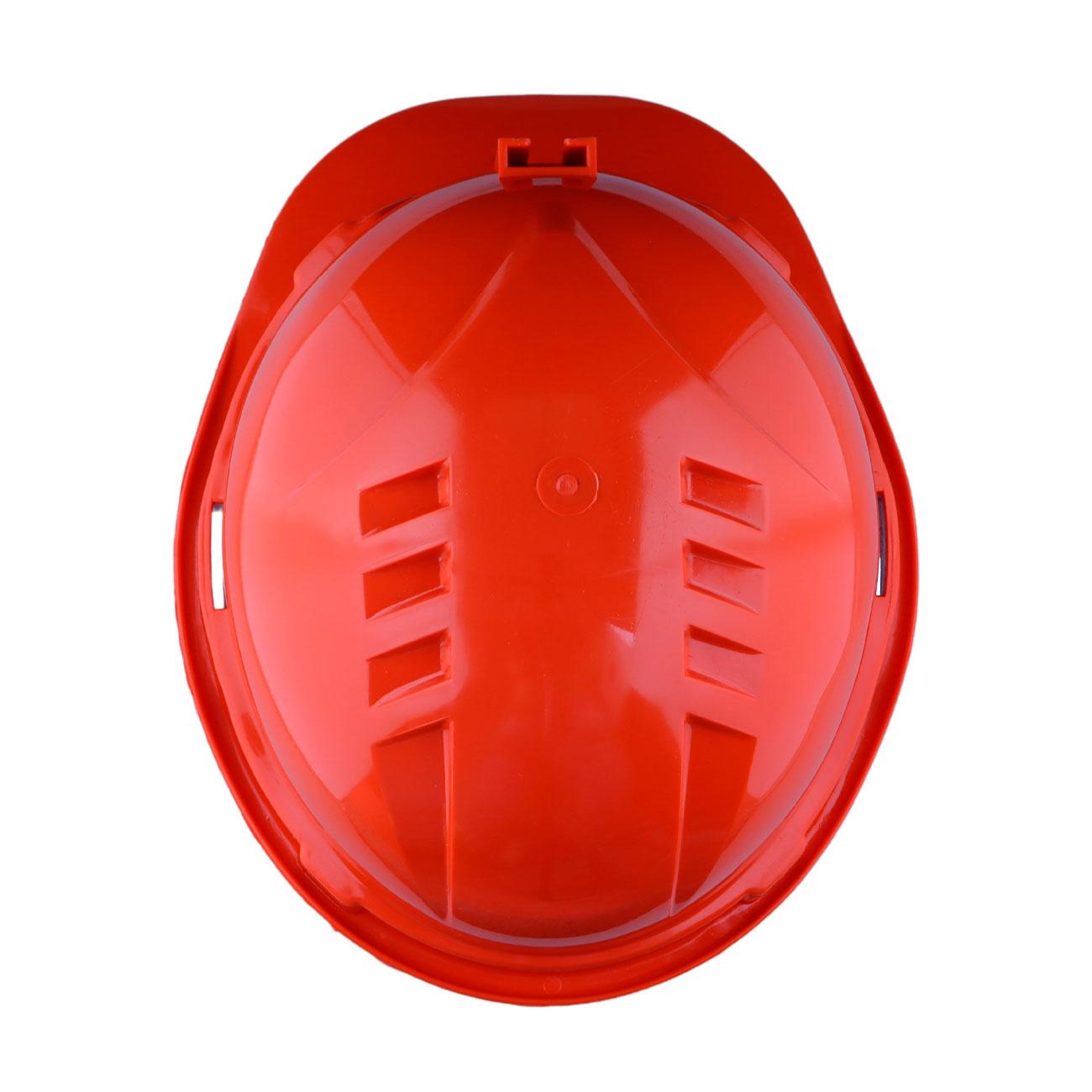 Casco I HDPE Rojo Arnés 6 Puntas Ratchet Porta Lámpara