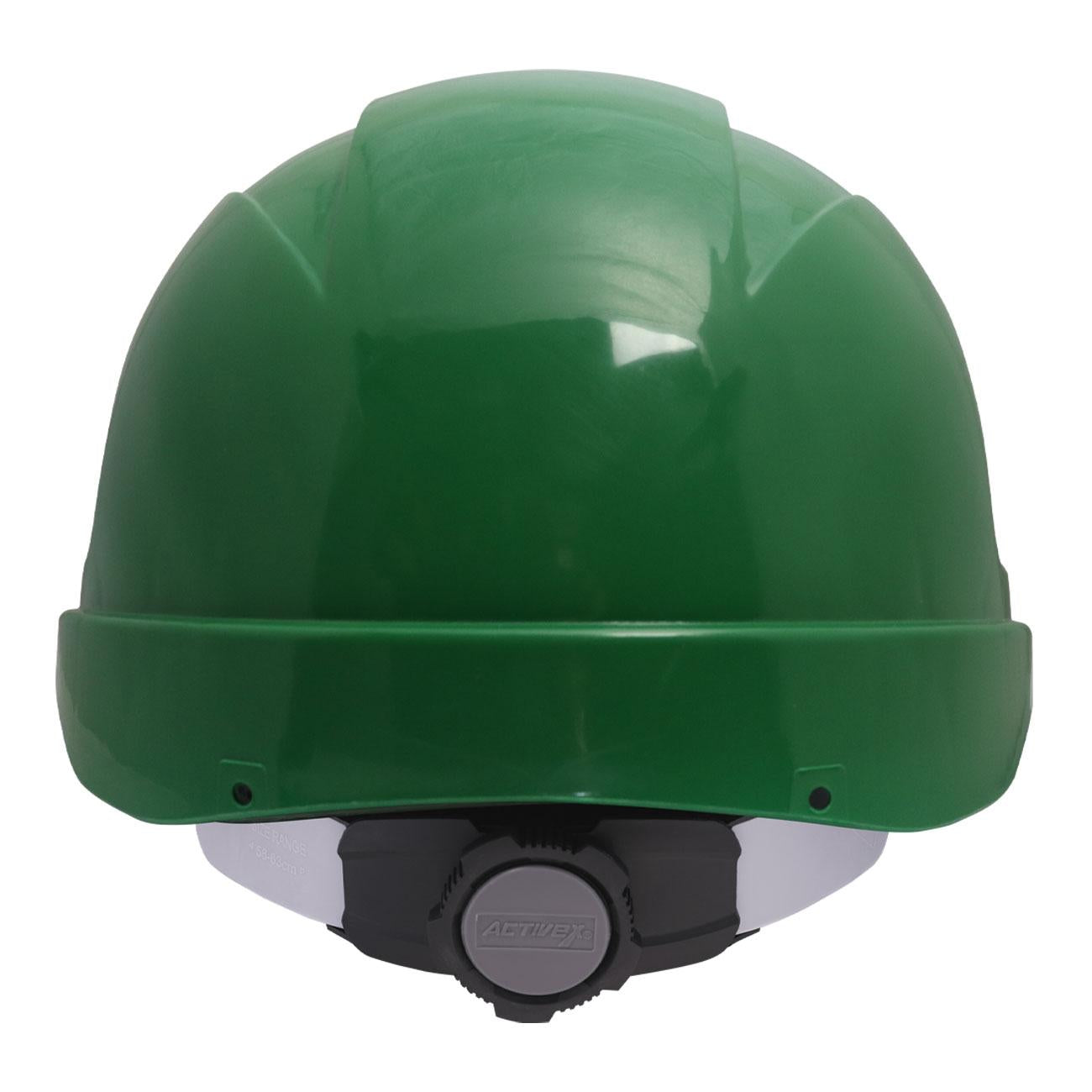 Casco II Verde Arnés 6 Puntas Ratchet