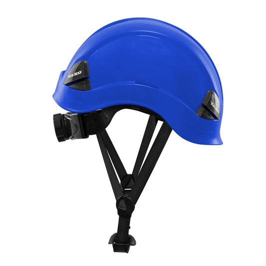 Casco YAKO Para Trabajo de Altura Arnés 3 Puntas Azul