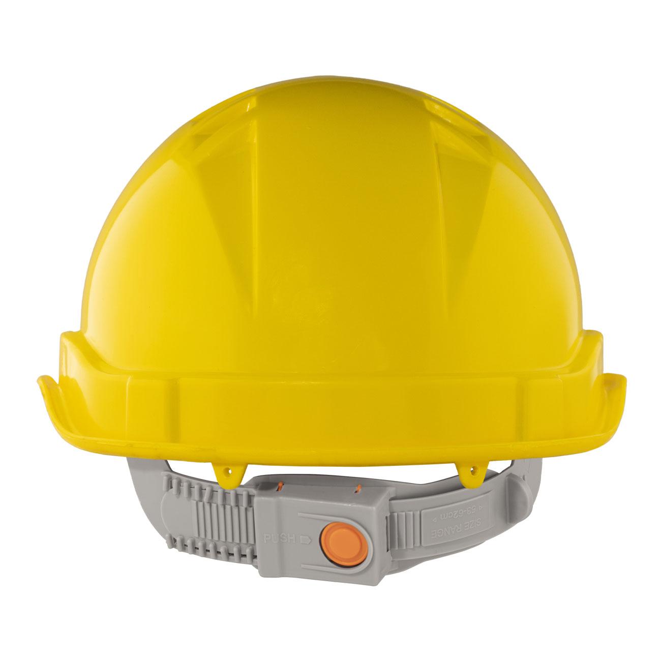 Casco III Amarillo Arnés Botón
