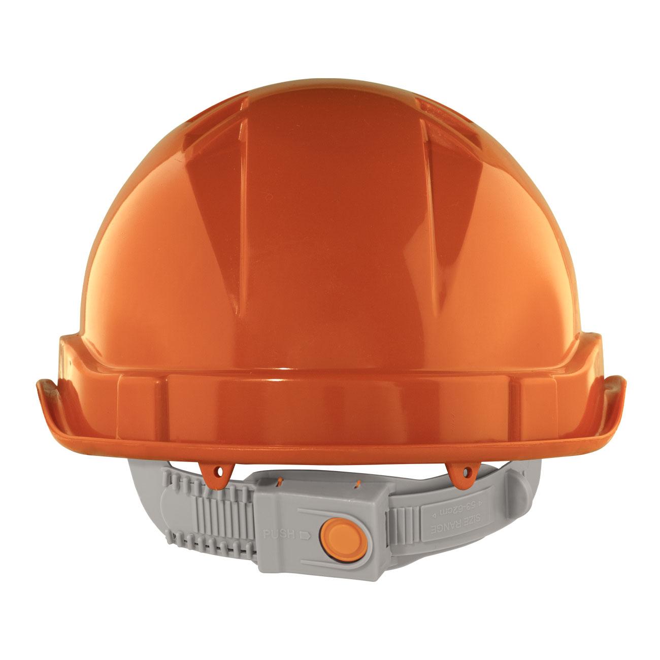 Pack 20 Unid. Casco Activex III Naranjo Arnes Boton