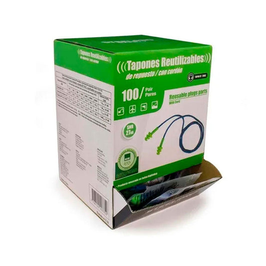 Tapón Steelpro EP-T06 reutilizable Silic. en Bolsa individual