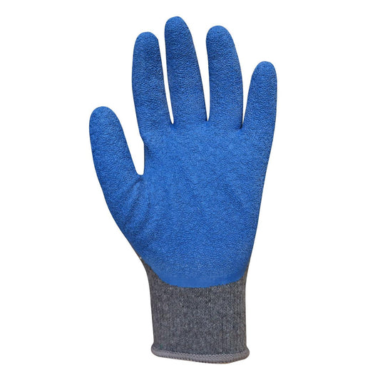 Guante Multigrip Algodón/Latex Gris/Azul