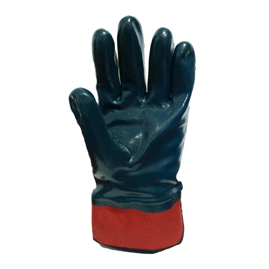 Guante Nitrilo Heavy Duty Puño Seguridad