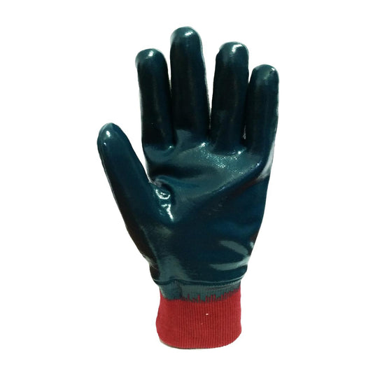 Guante Nitrilo Heavy Duty Puño Tejido