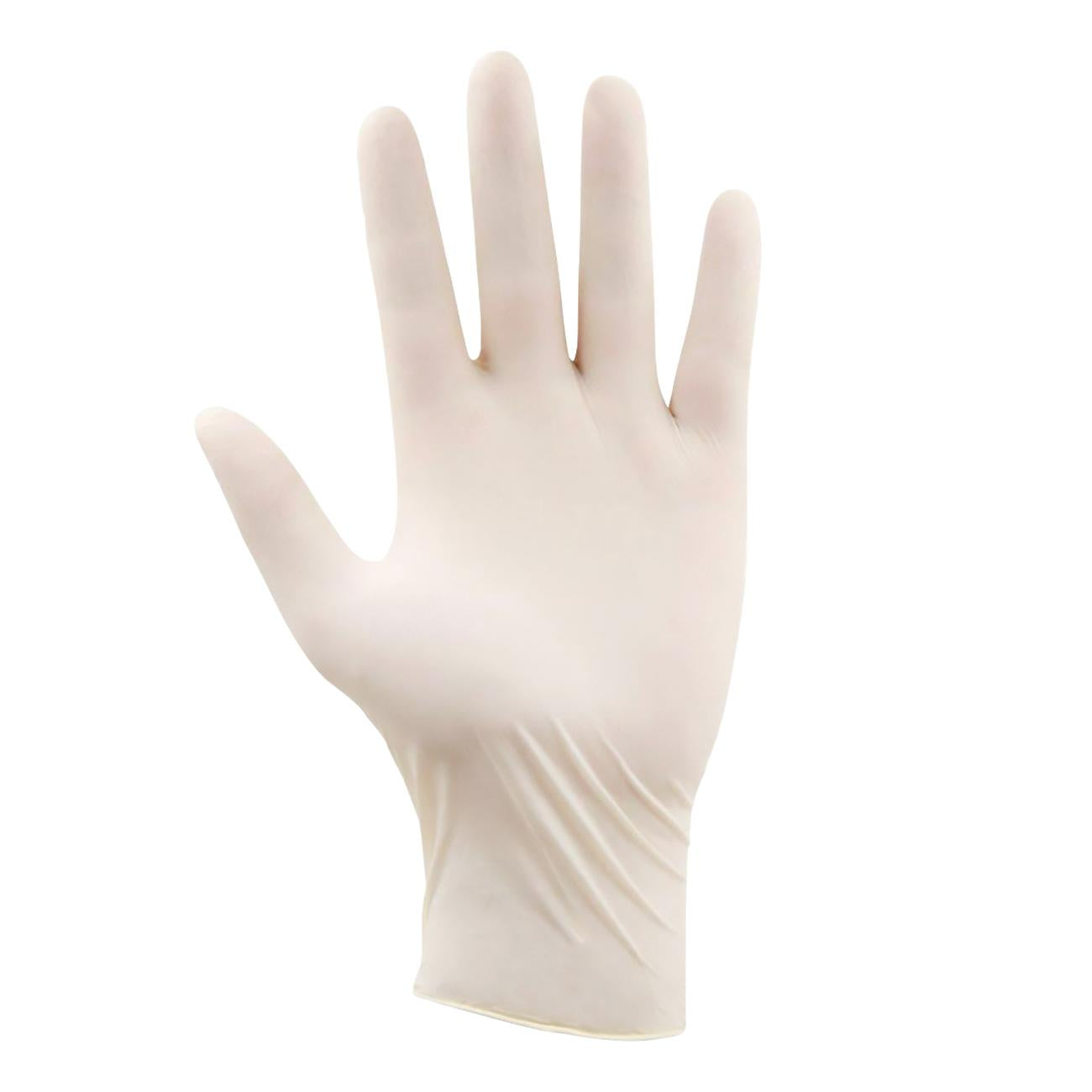 Guante Examinación Latex Blanco (100 Unidades)