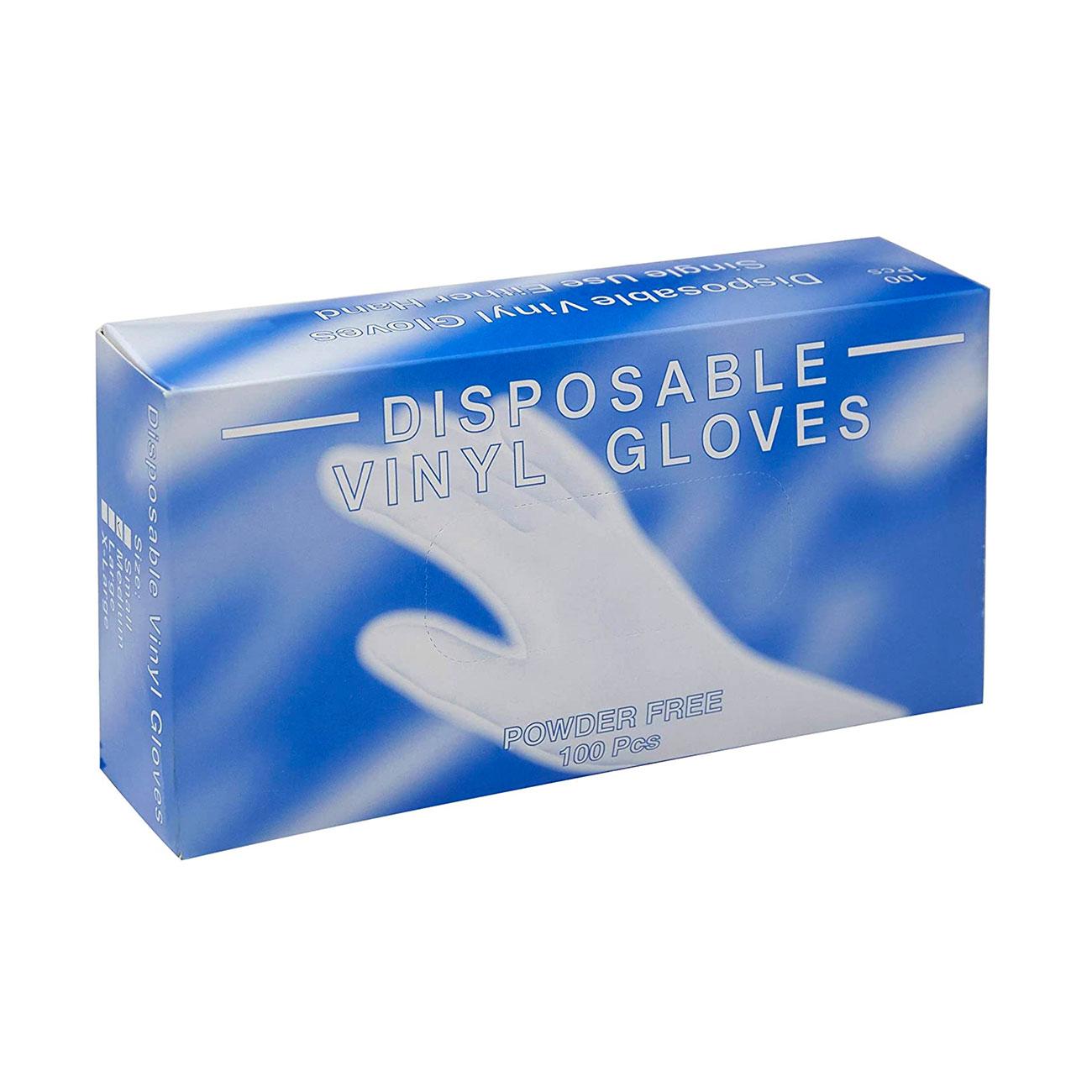 Guante Examinacion Activex Vinilo Claro (Caja 100 Un.)