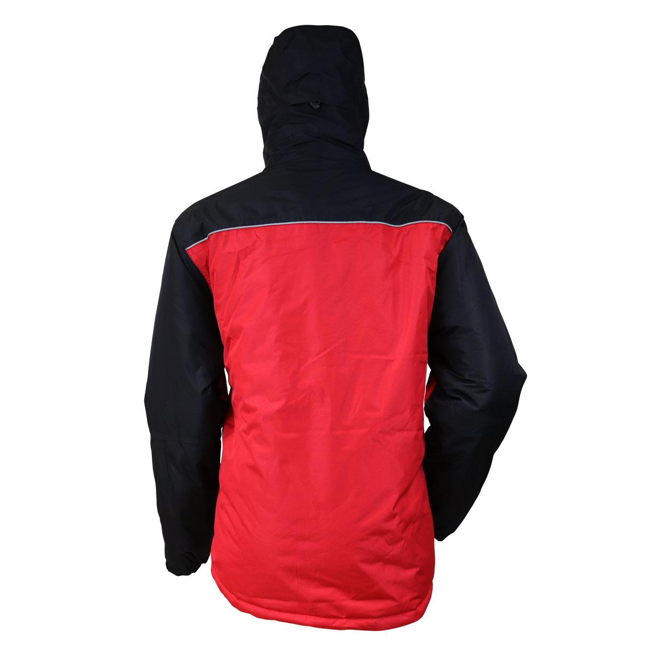 Parka Hombre Rojo/Negro Z-0500