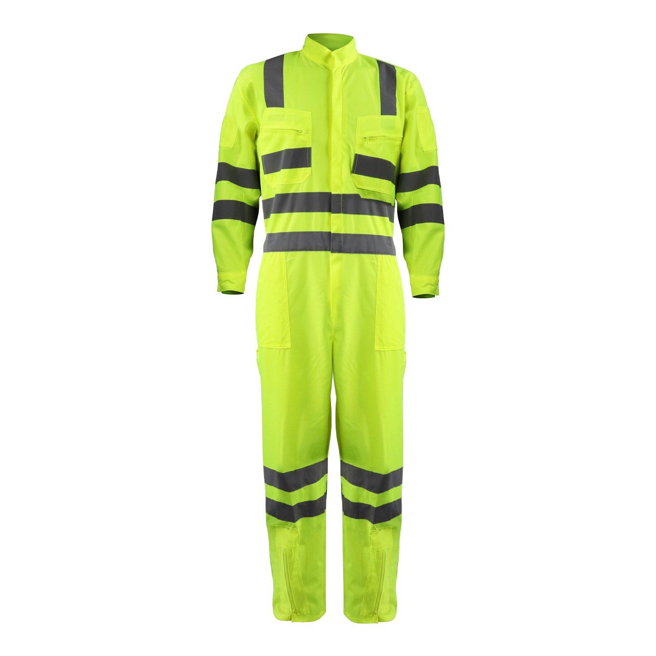 Overol Verde Fluor Cinta 360° Norma Vial