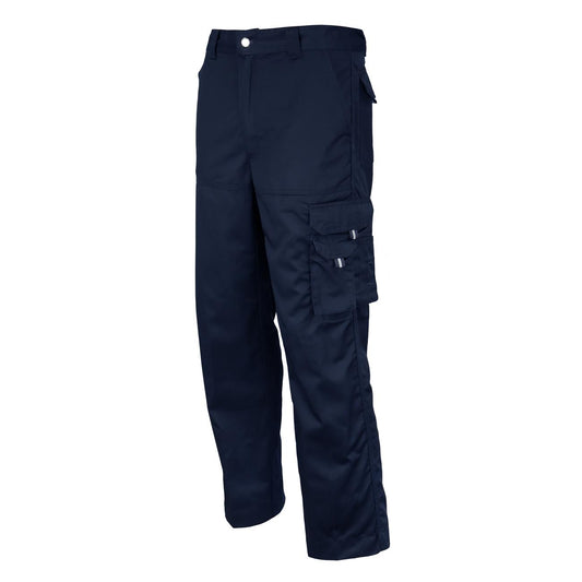 Pantalon Activex Cargo Gabardina 80/20 Azul UV