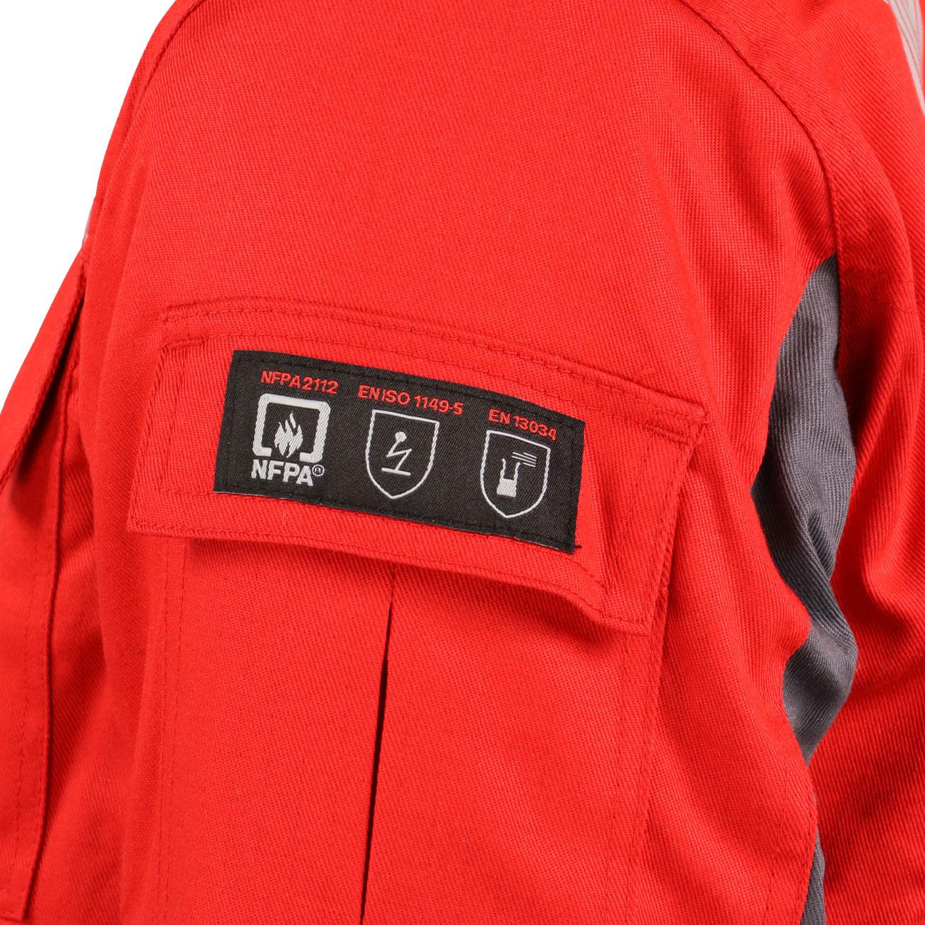 Parka Ignífuga NFPA 13034 Roja