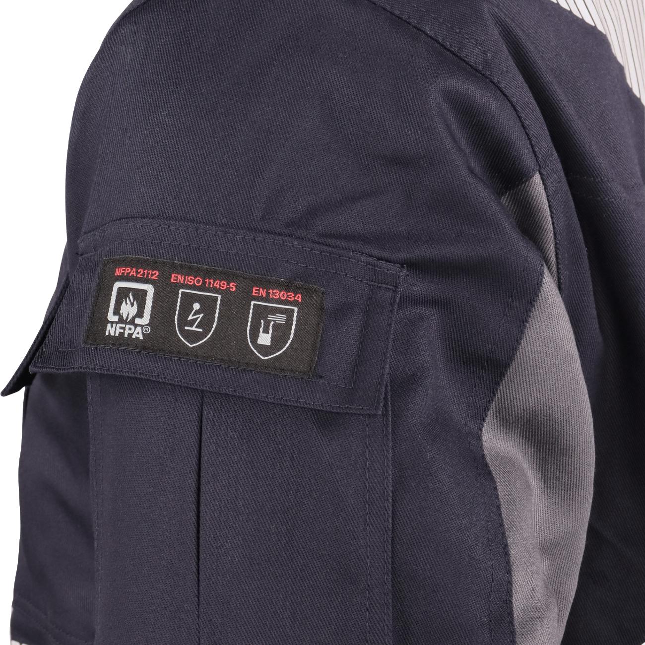 Parka Ignífuga NFPA 13034 Azul Marino
