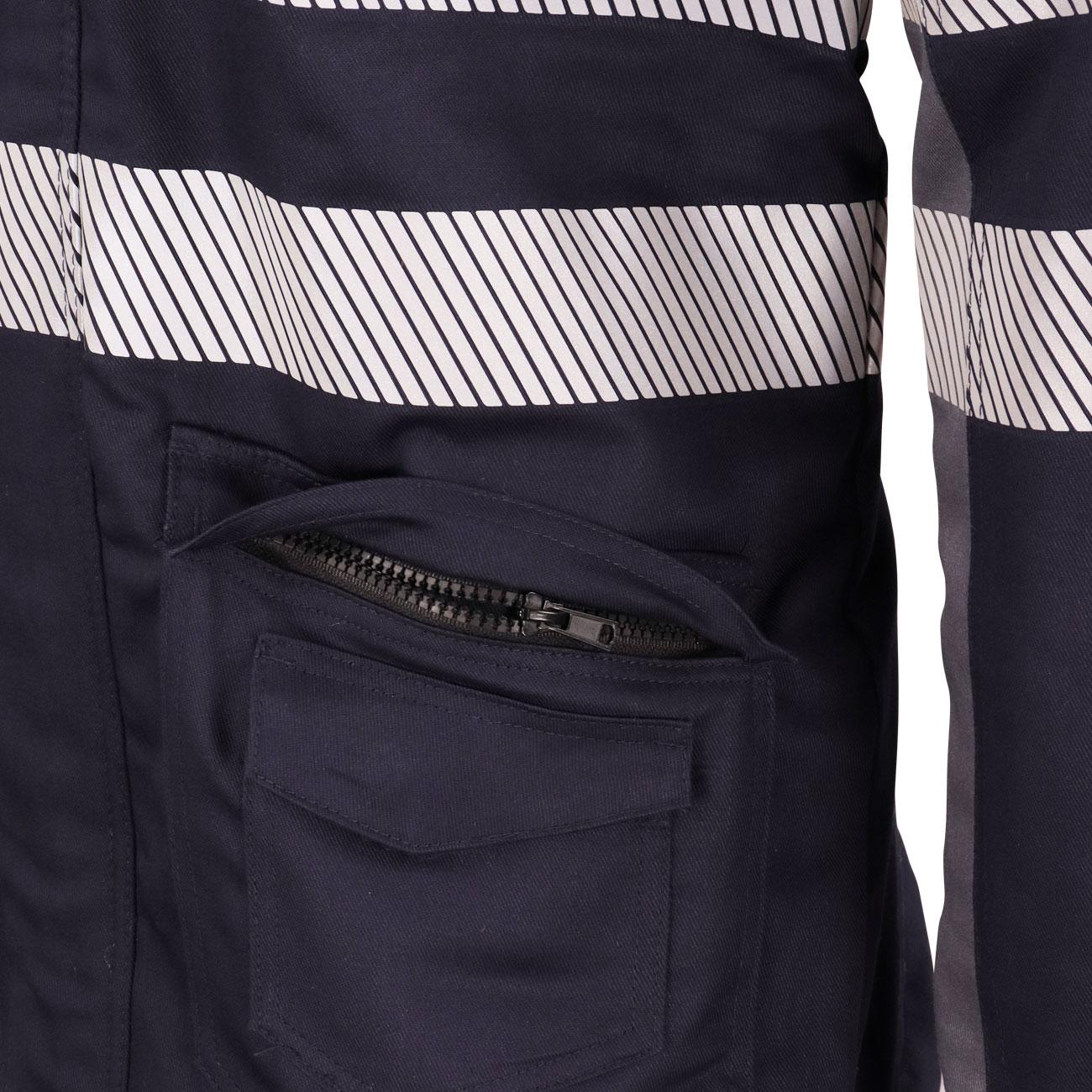 Parka Ignífuga NFPA 13034 Azul Marino