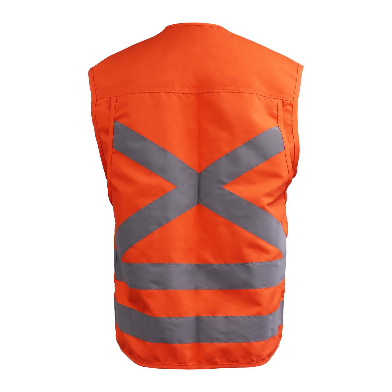 Chaleco Activex Geologo Poplin Naranjo Reflectante 360° (Nacional)