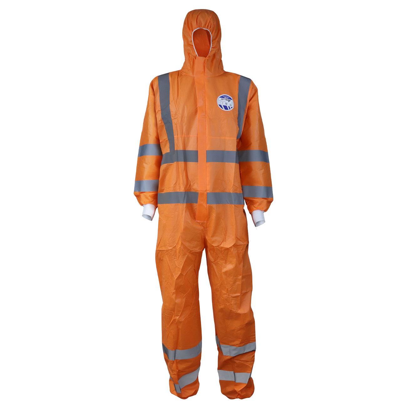 Buzo Desechable CX-3 Naranjo 360°