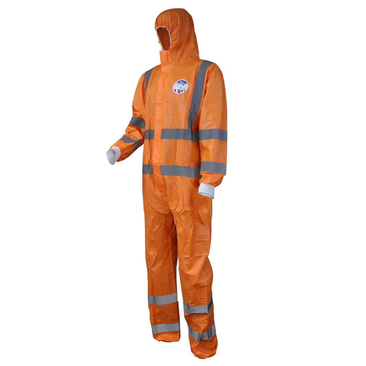 Buzo Desechable CX-3 Naranjo 360°