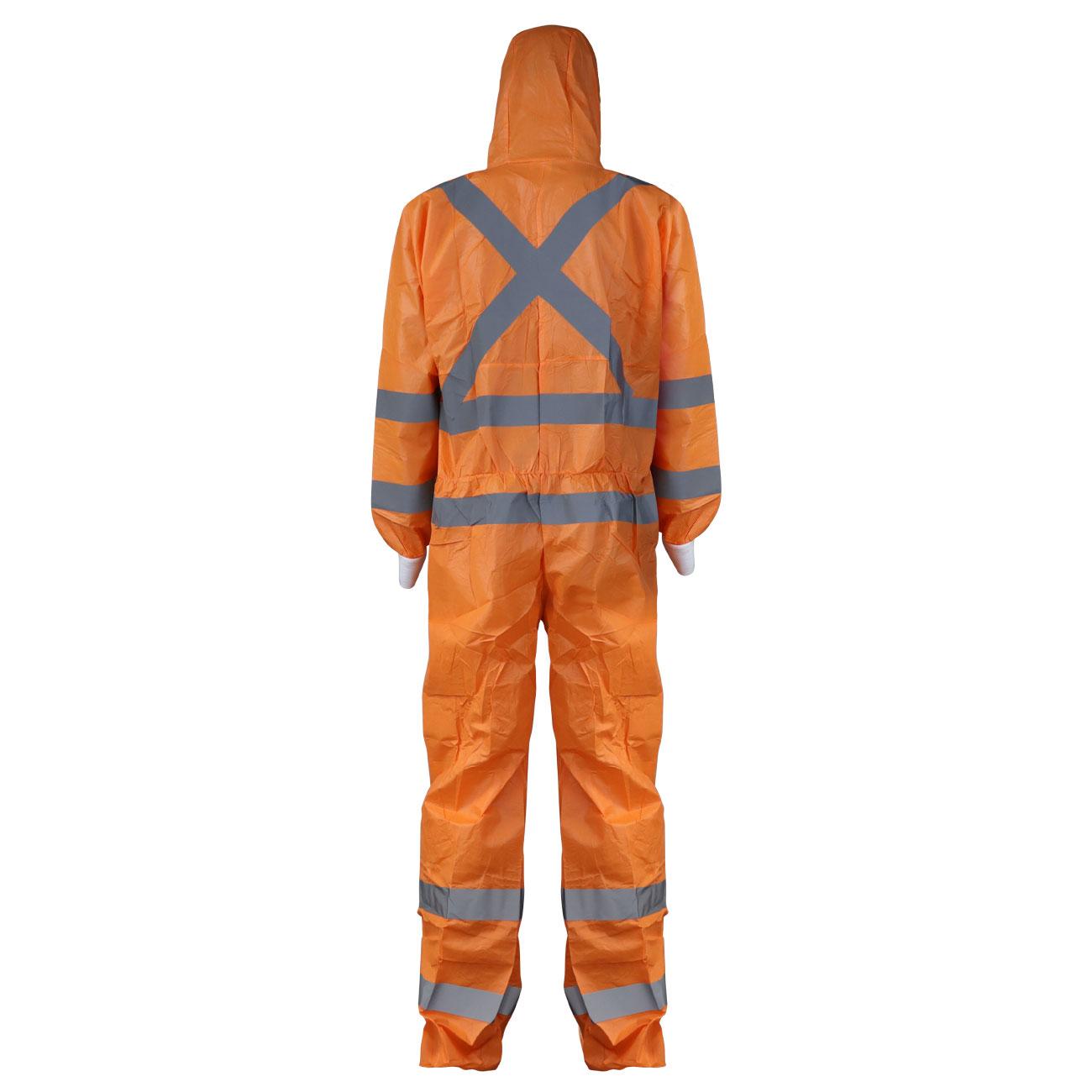 Buzo Desechable CX-3 Naranjo 360°