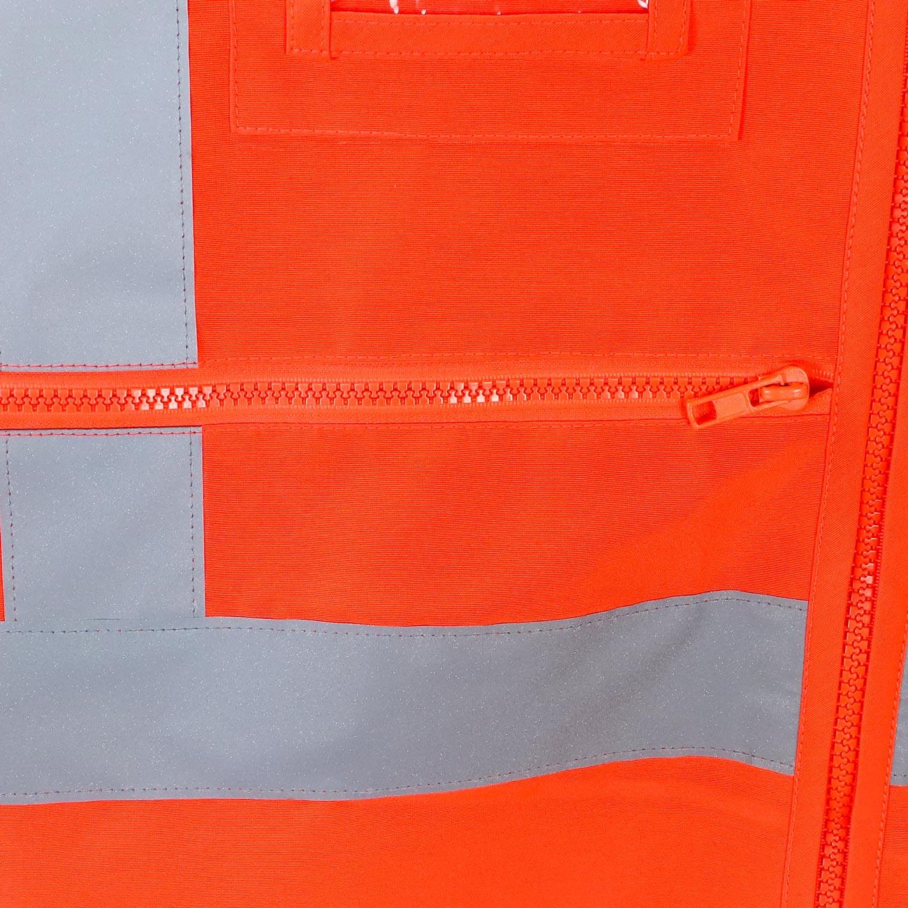 Chaleco Geologo Activex Rojo Alta Visibilidad Gard