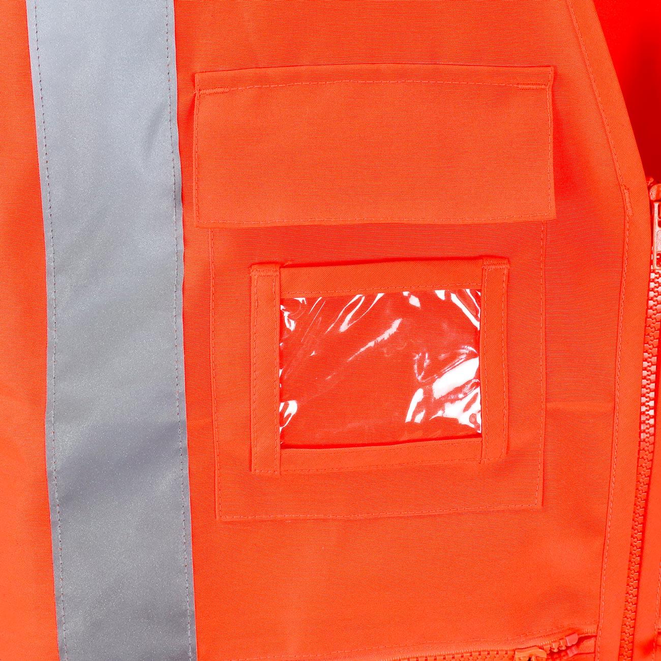 Chaleco Geologo Activex Rojo Alta Visibilidad Gard