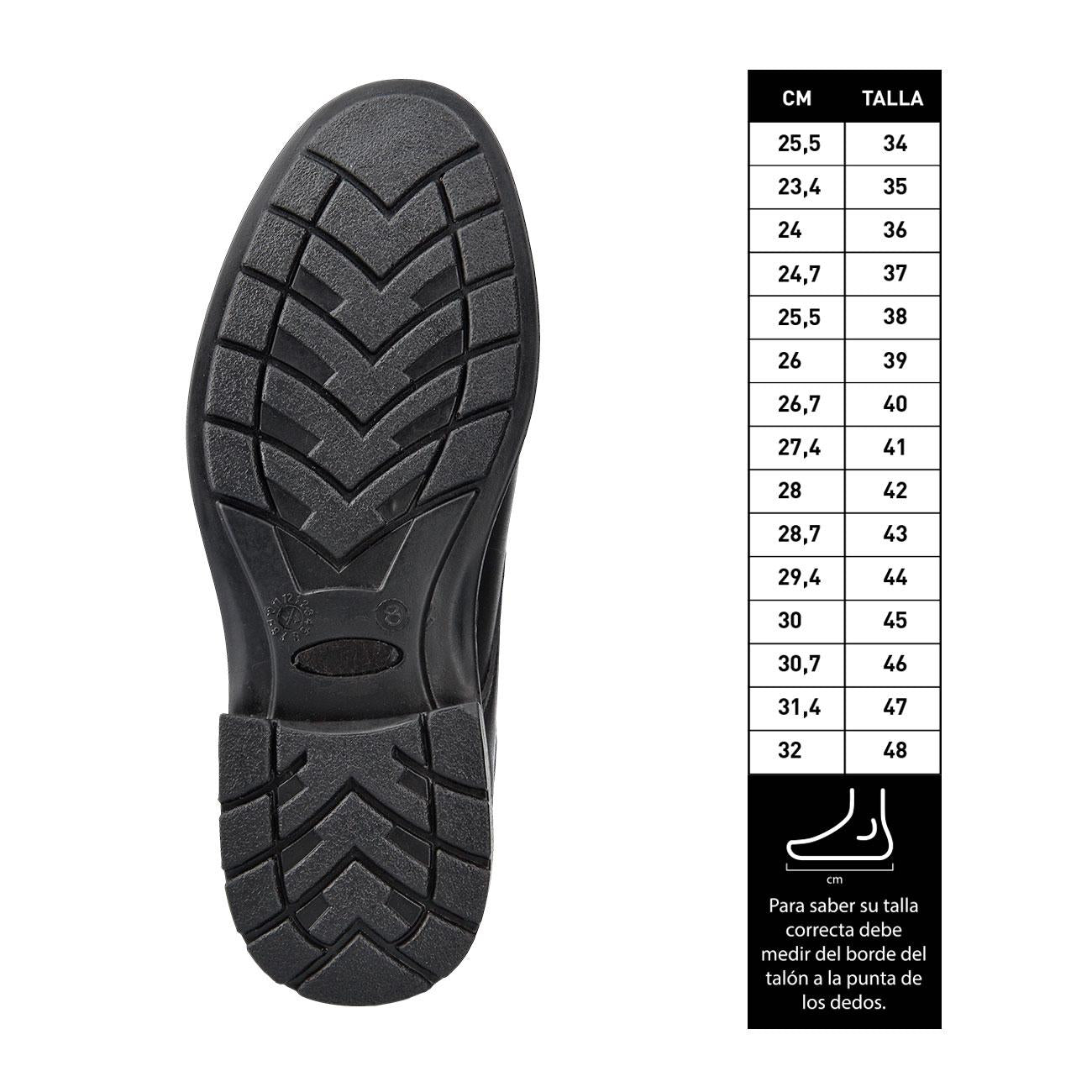 Zapato Office II Cementado Negro