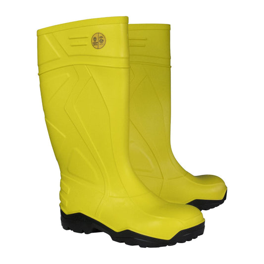 Bota PVC 945 Punta de Acero Amarilla