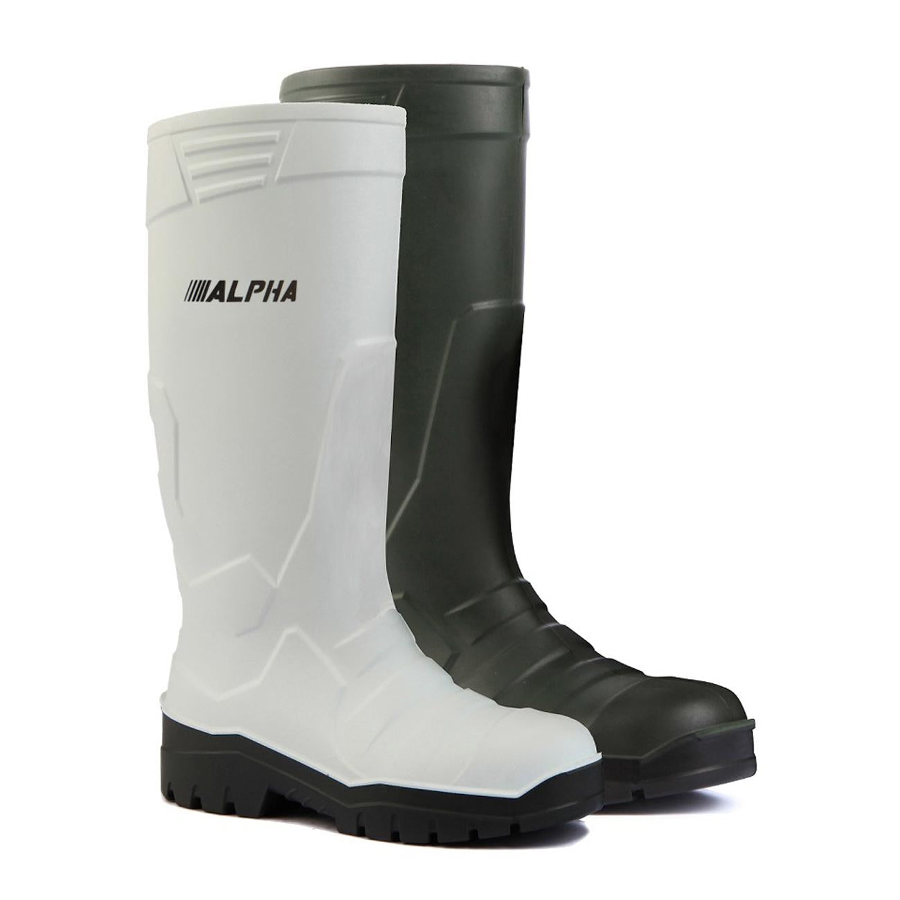 Bota Poliuretano Alpha S5 Verde