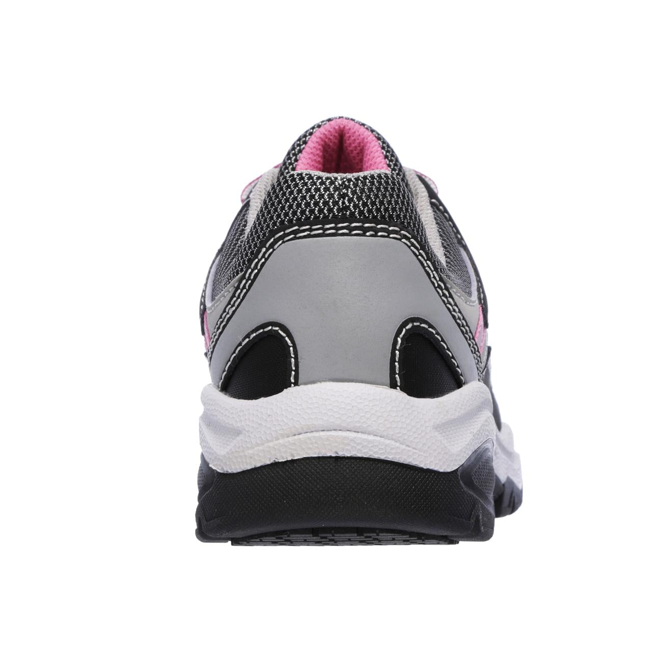 Zapatilla de Seguridad Skechers Biscoe Negro/Rosado Mujer