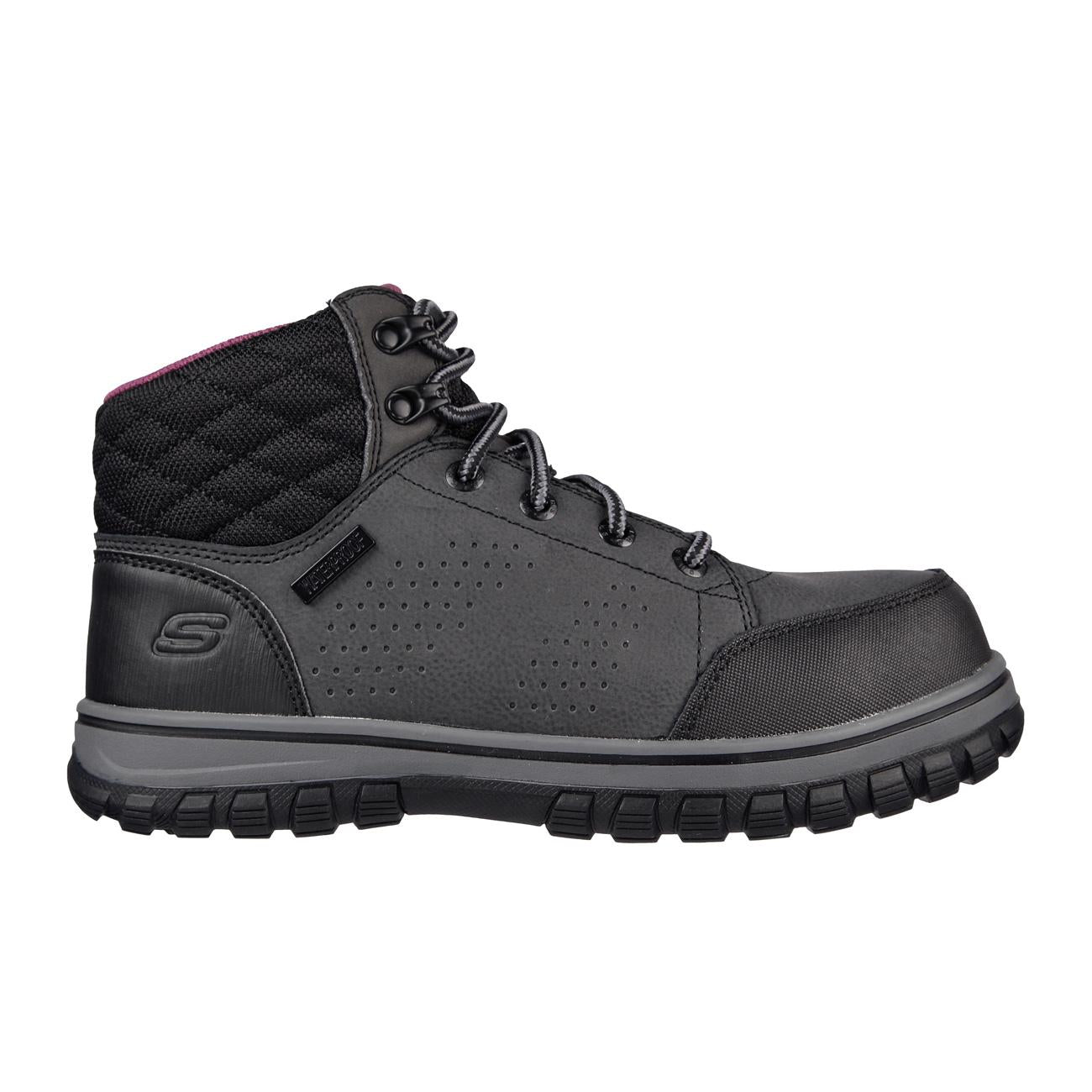 Botin de Seguridad Skechers MCCOLL Negro/Mujer
