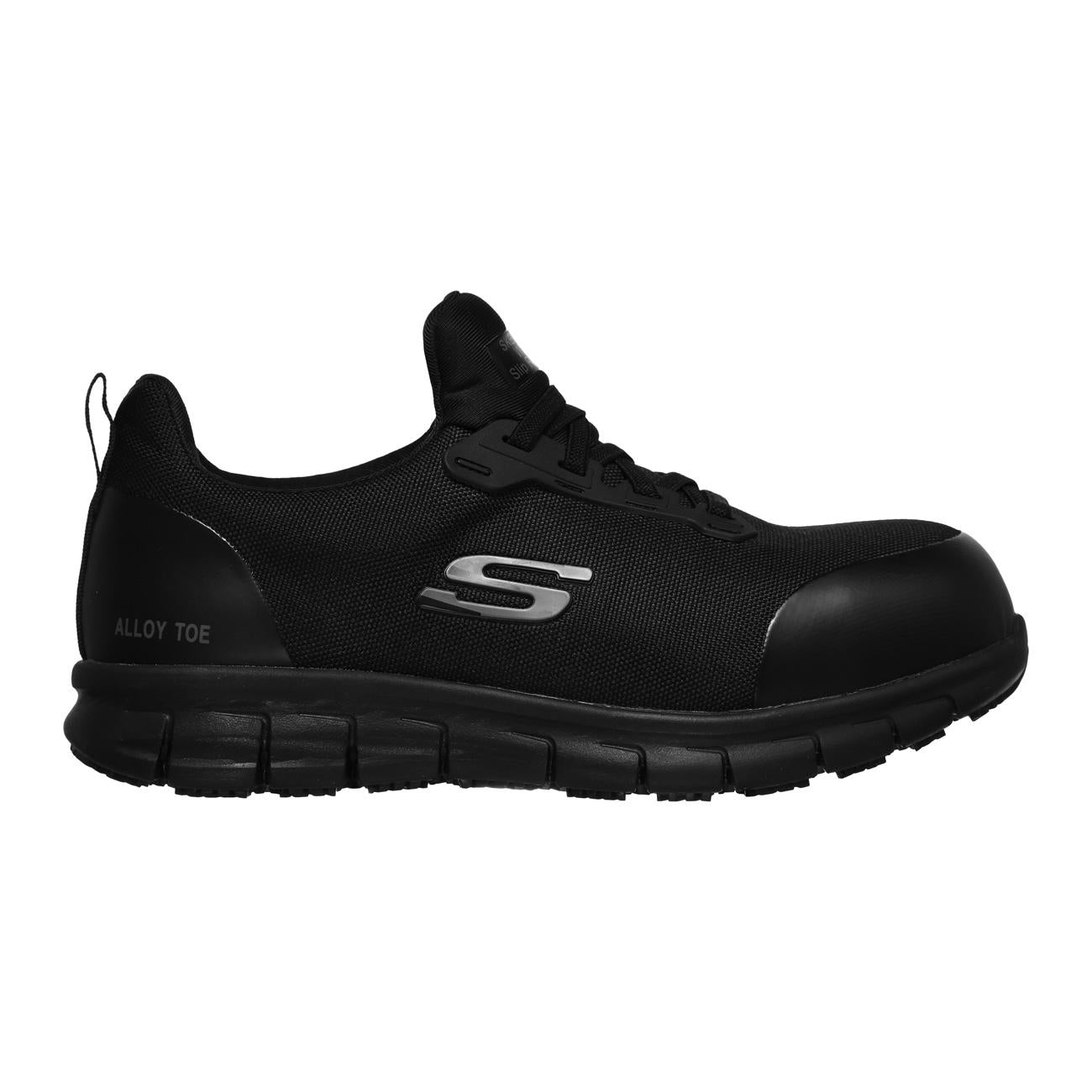 Zapatilla de Seguridad Skechers Irma Negro Mujer