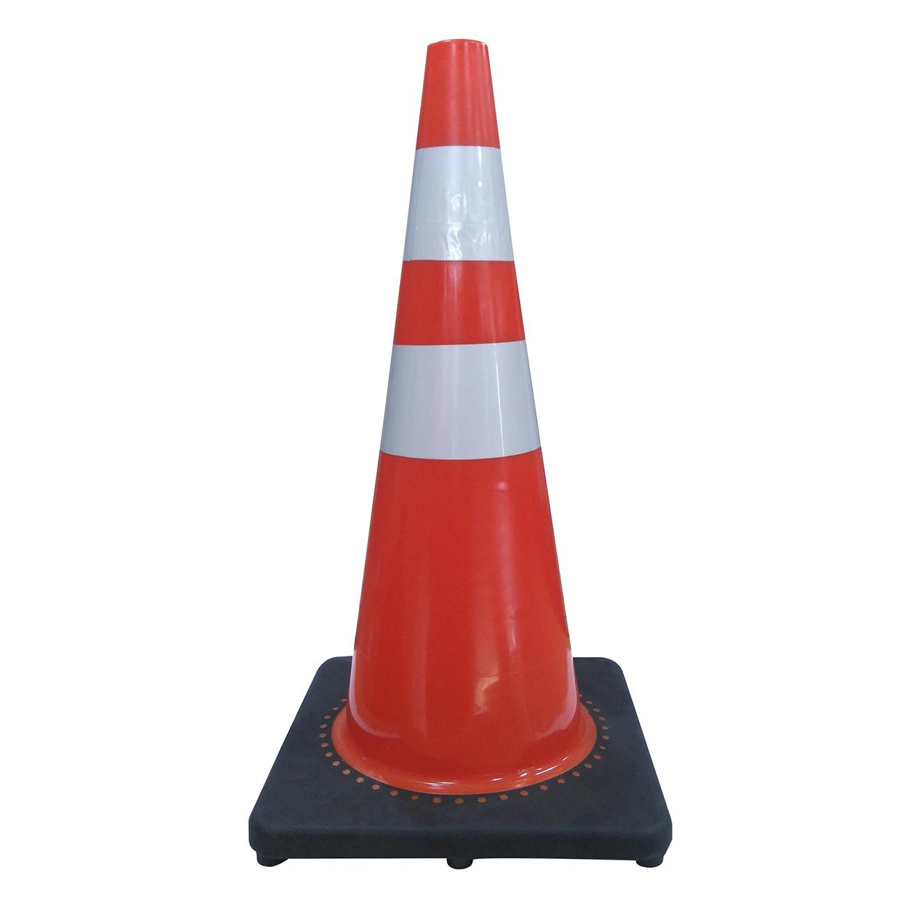 Cono Señalización Reflectante 28" Base Pesada