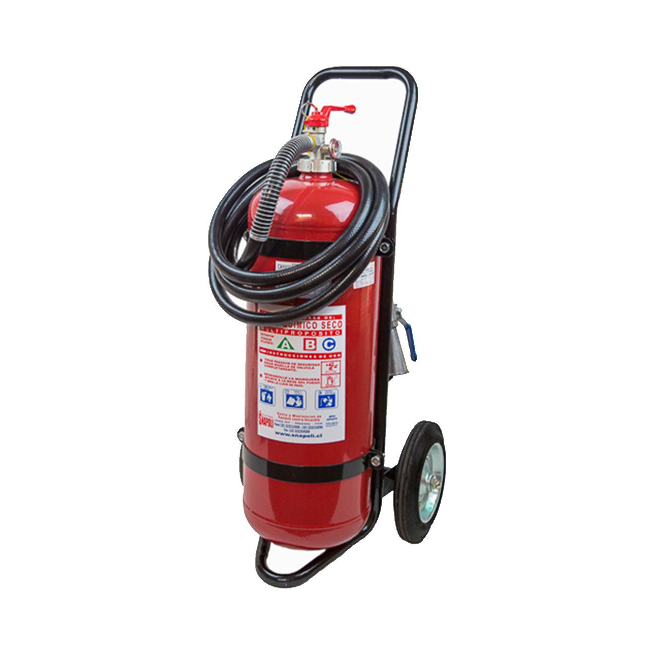 Carro Extintor 50Kg Pqs Certificado