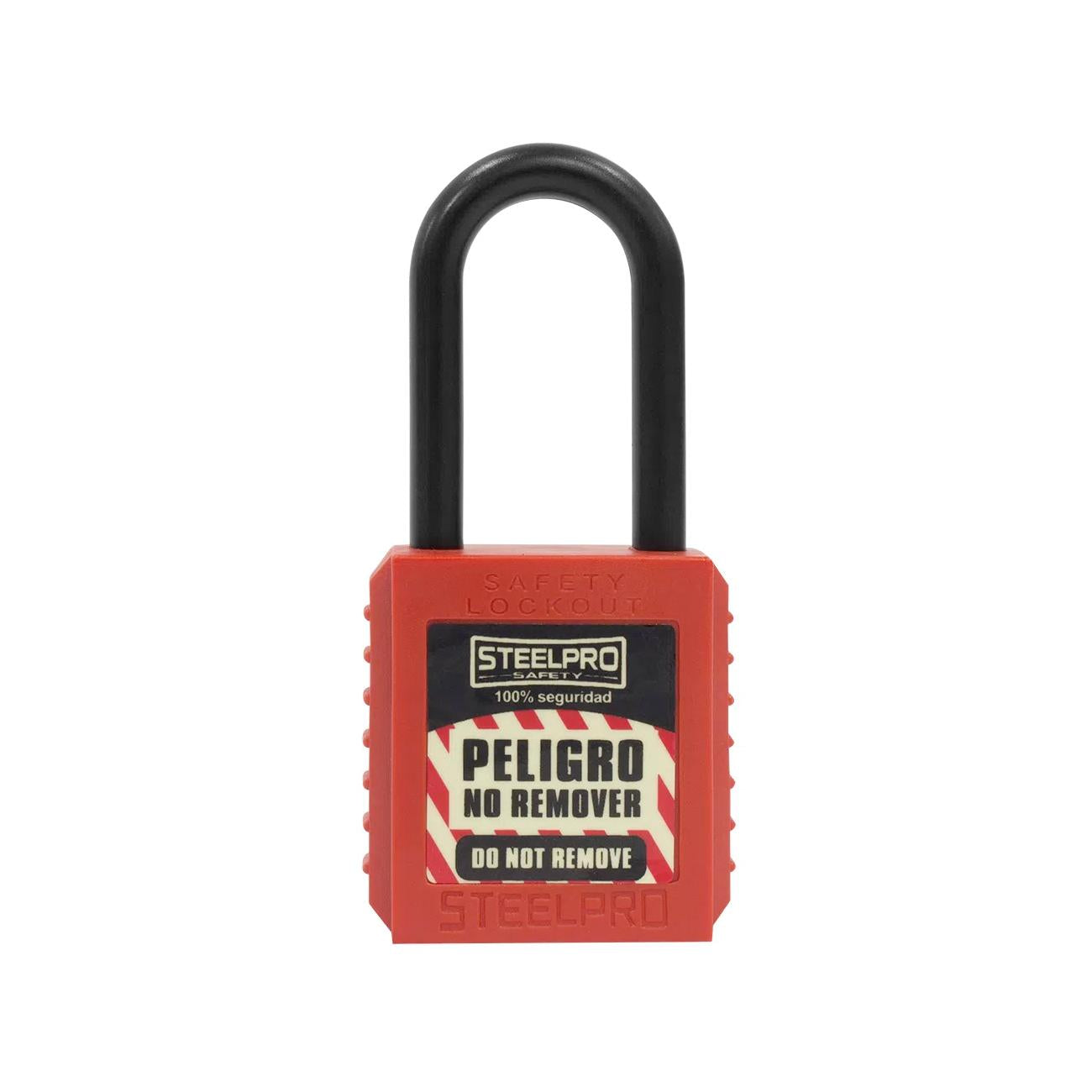 Candado Steelpro Dieléctrico Rojo