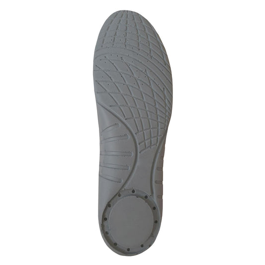 Plantilla PU Textil Gris/Naranja