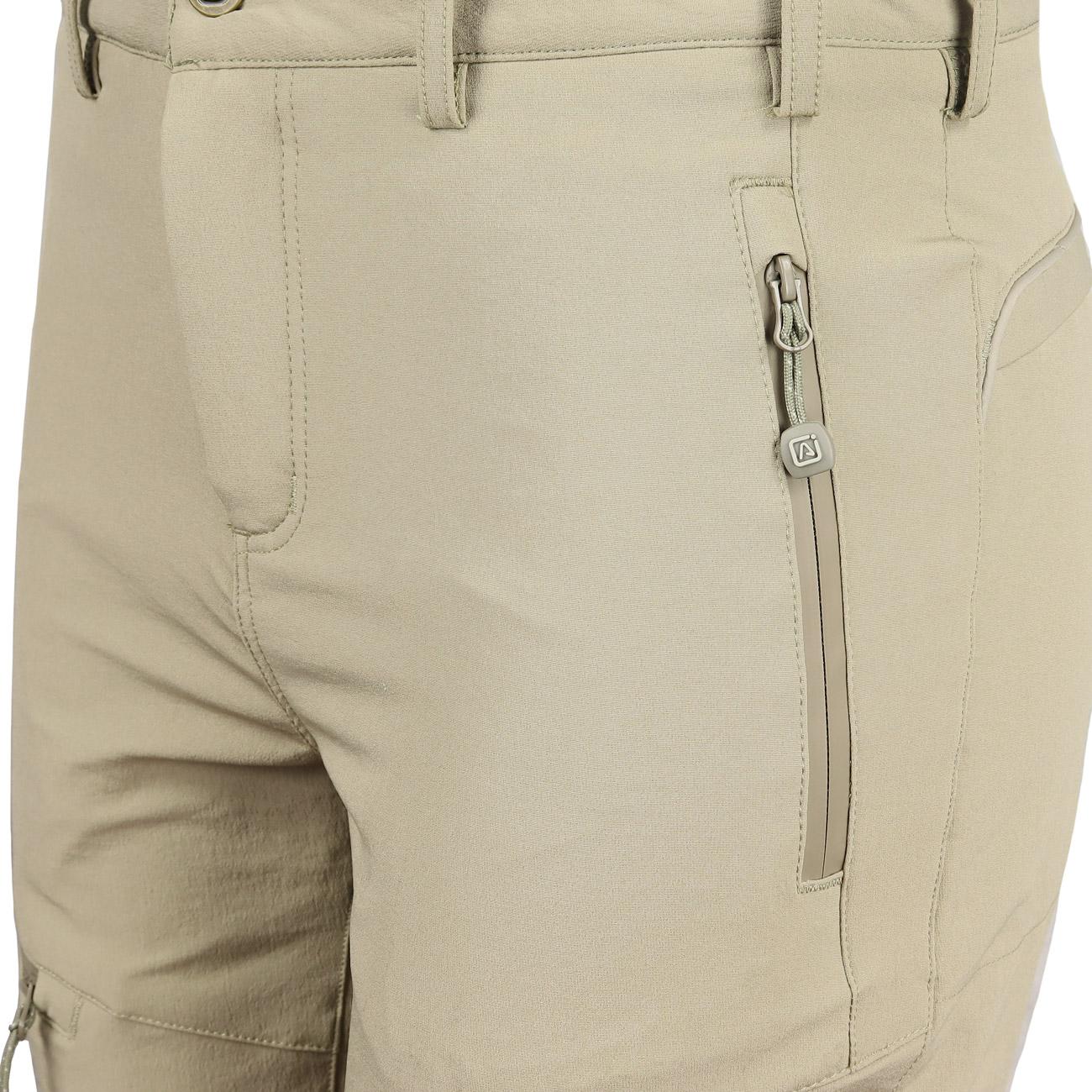 Pantalon Lightwind W3000 Nylon Spandex Mujer Beige UV