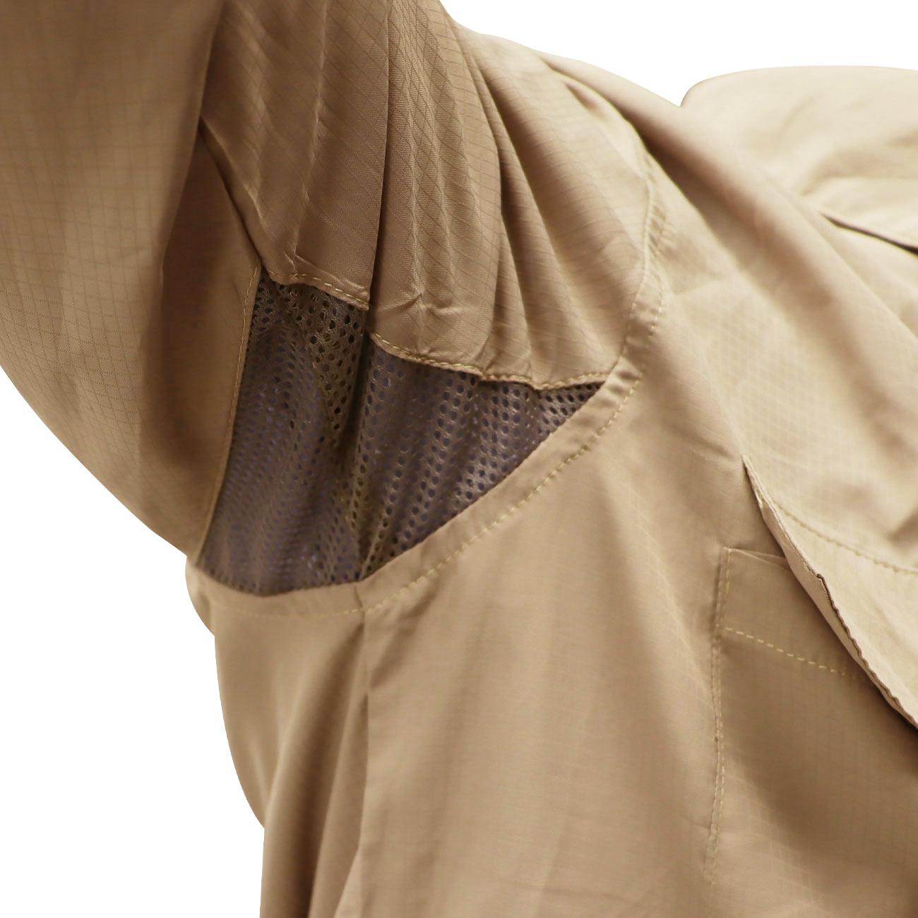 Camisa Lightwind Poliéster Beige