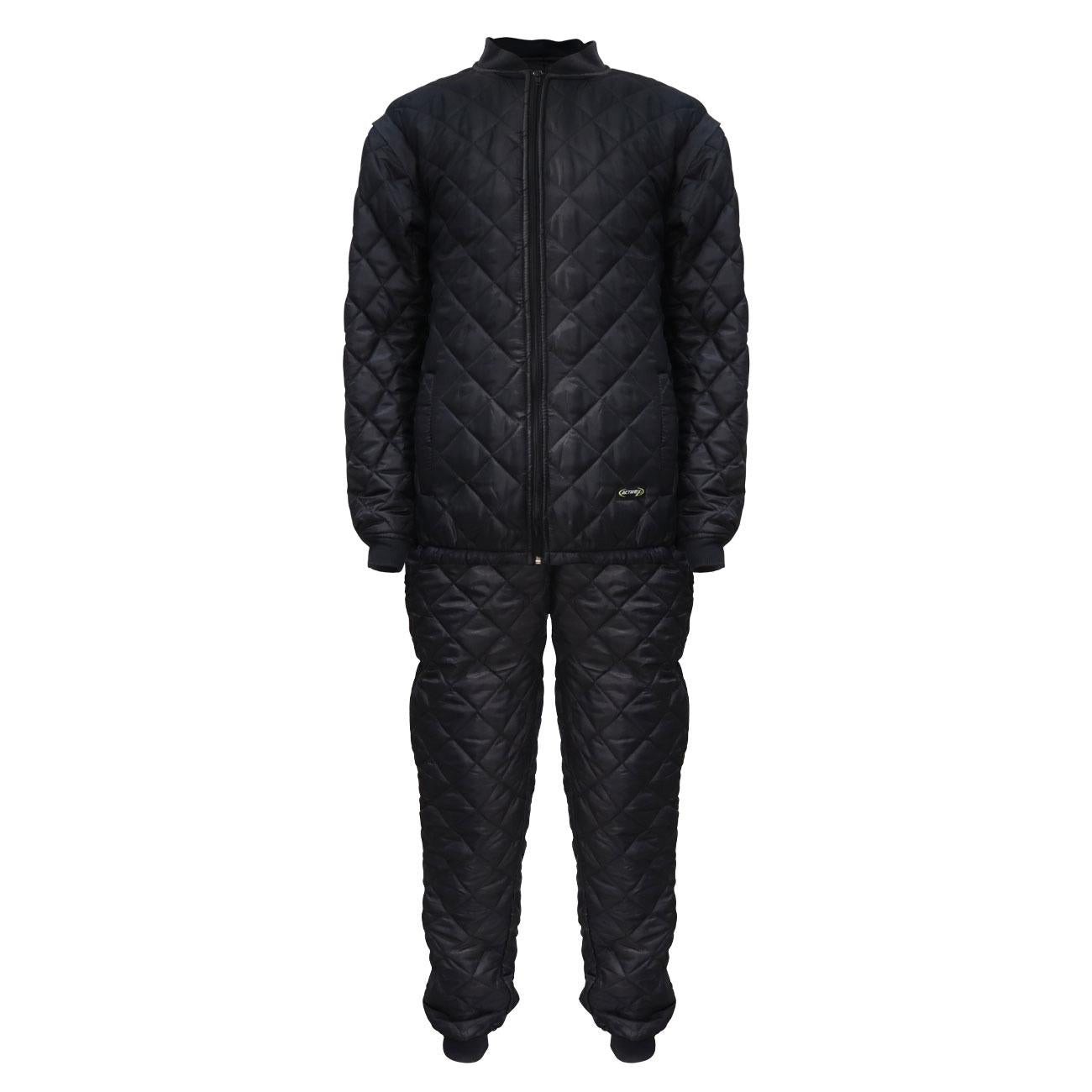 Pijama Azul Forro Franela Mangas Desmontables